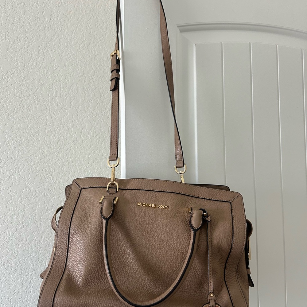 Michael Kors Tan Leather Tote
